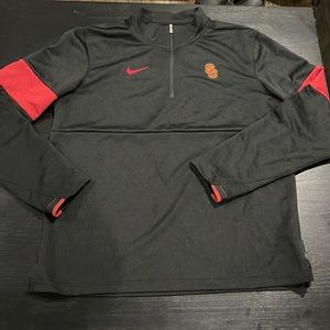 Nike Dri-Fit USC Logo Quarter Zip